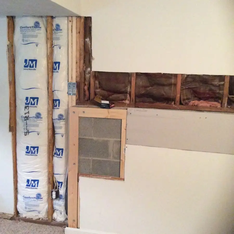 Wall insulation replacement during Structural Drying in Laredo